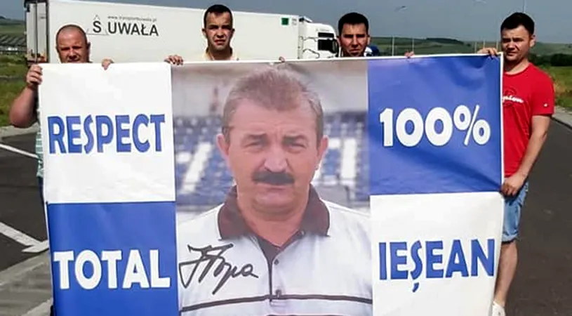 Un an fără Ionuț Popa! Suporteri ieșeni au plecat la Arad pentru a-i aduce un omagiu fostului antrenor: ”Rămâne în inimile noastre”