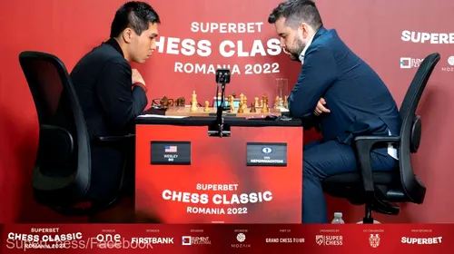 S-au încheiat și meciurile de duminică! Americanul Wesley So este lider la Superbet Chess Classic Romania 2022