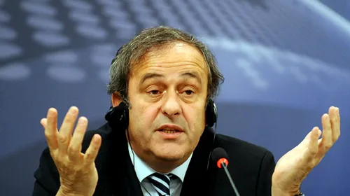 Primul CM din istorie care se va juca iarna?** Platini: „Vara sunt 55 de grade în Qatar”