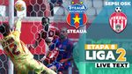 Steaua – Sepsi OSK începe la ora 19:00 și închide etapa a 8-a a play-off-ului Ligii 2. ”Militarii” sărbătoresc 40 de ani de la câștigarea Cupei Campionilor Europeni, covăsnenii au nevoie de victorie pentru a-și ușura promovarea în prima ligă