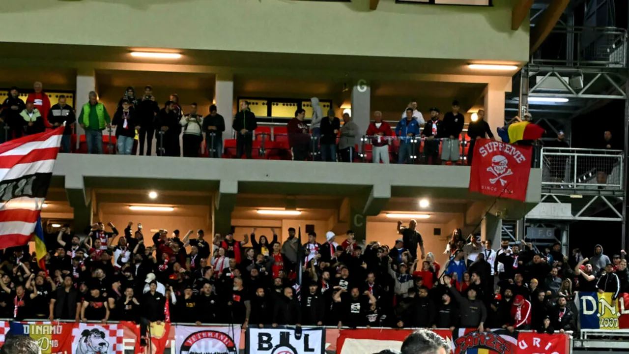 Ce mesaj au afişat fanii lui Dinamo, după care au părăsit stadionul din Miercurea Ciuc