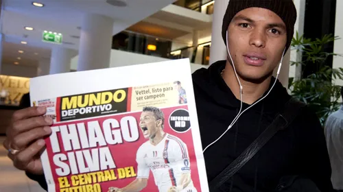 Vilanova îl așteaptă cu nerăbdare! Thiago Silva și-a dat acordul pentru a juca la BarÃ§a