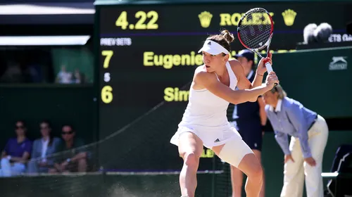 Simona Halep, după eliminarea de la Wimbledon: „Ca să fiu sinceră, nu am nicio reacție. Nu credeam că voi pierde în primul tur”