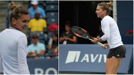 FOTO | Halep și-a regăsit plăcerea de a juca tenis! Cu zâmbetul pe buze, Simona s-a antrenat alături de Ana Ivanovic la Toronto