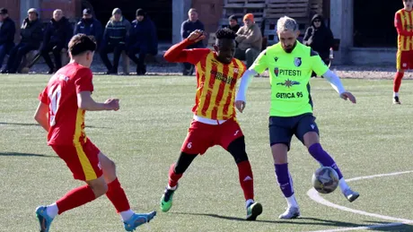 CFC Argeș era să nu câștige amical cu Flacăra Horezu, după ce a avut 2-0. Doi tineri jucători din lotul lui Eugen Neagoe, printre marcatori