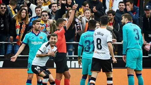 Valencia, fabuloasă cu Barcelona! Prima victorie „acasă” după 14 meciuri împotriva lui Messi! Jordi Alba, autogol și record negativ