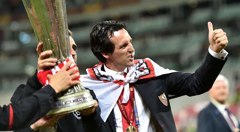 Unai Emery, un tehnician fericit: 