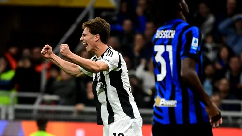 Inter – Juventus 4-4. Meci absolut fabulos în Serie A