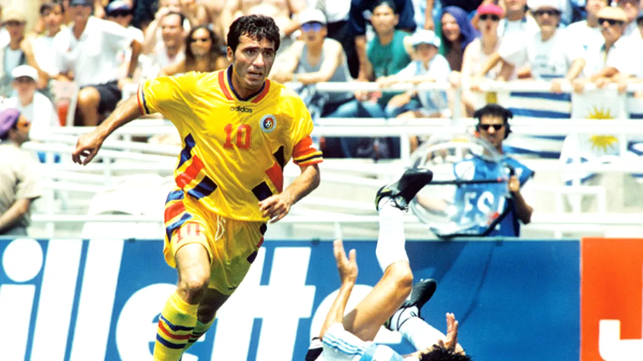 Americanii îl pun pe Hagi lângă Maradona și Pele: 
