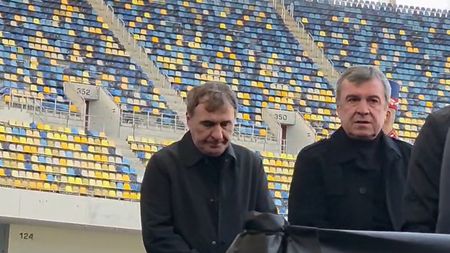 Gică Hagi, printre primii care au venit să-și ia adio de la Mircea Lucescu. Alte nume uriașe din fotbal i-au adus omagii fostului antrenor