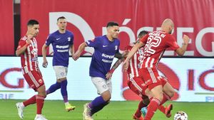 Sepsi - Rapid 2-0, în runda a treia din play-off-ul Superligii. Giuleștenii ajung la 5 meciuri fără victorie și se îndepărtează de podium