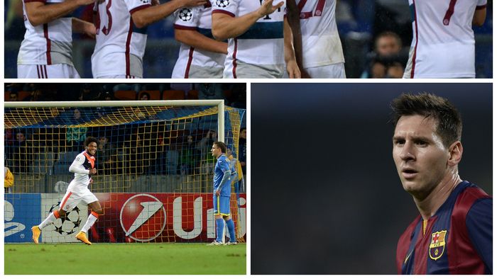 40 de goluri într-o seară nebună de Liga Campionilor. Luiz Adriano a înscris de 5 ori pentru echipa lui Mircea Lucescu: BATE - Șahtior 0-7. "Toate golurile duc la Roma": 7-1 pentru Bayern