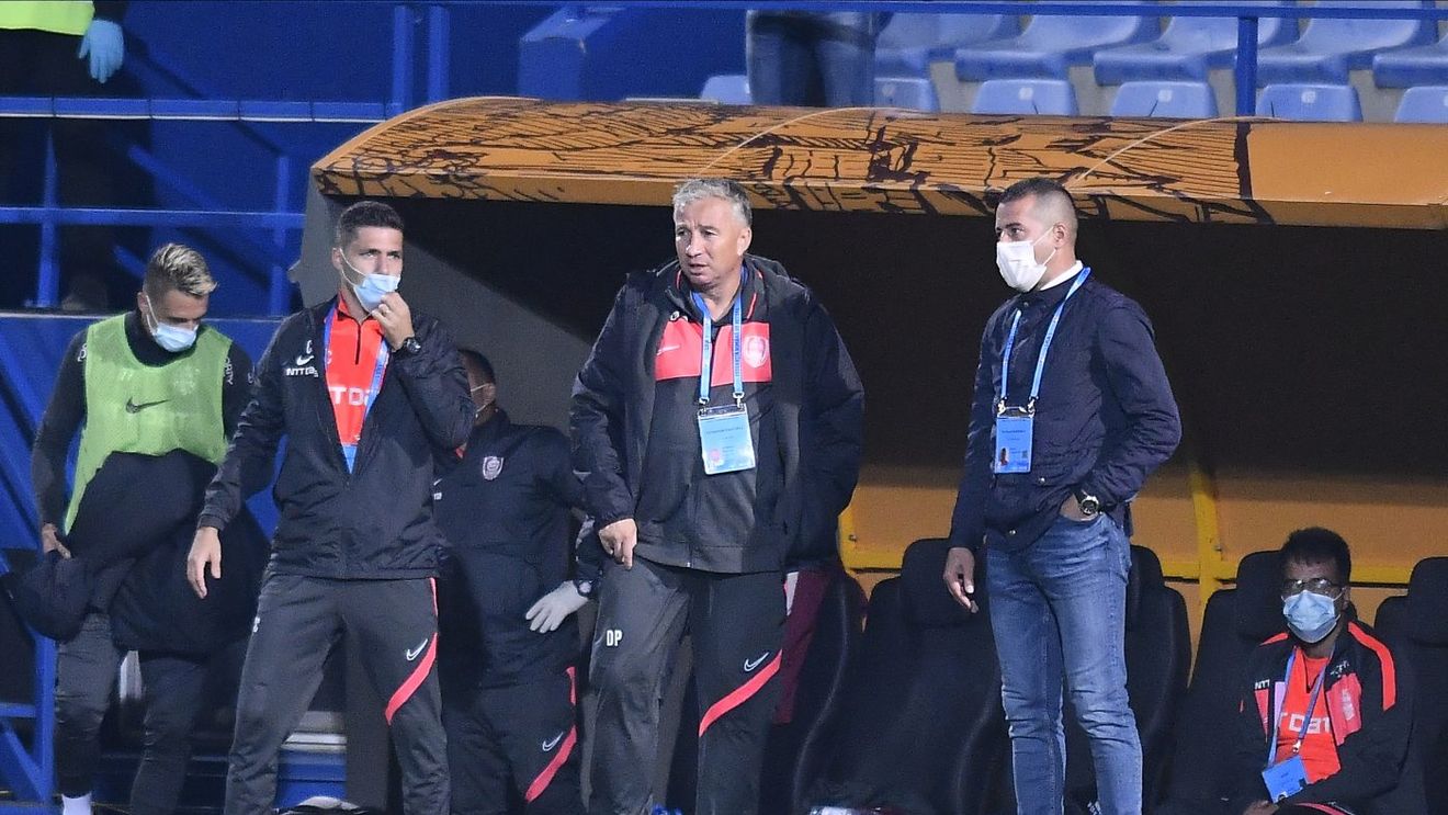 Dan Petrescu a făcut scandal după egalul cu Viitorul: „Fără VAR, nu avem nicio șansă! Am avut multe penalty-uri!”