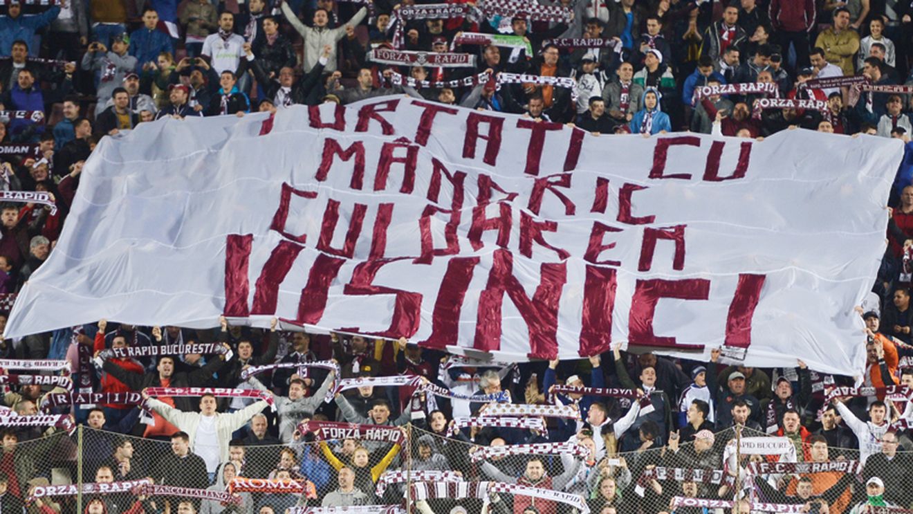 "Nu vă prezentați!" Fanii le-au cerut rapidiștilor să boicoteze barajul. Lotul giuleștenilor pentru meciul contra Chiajnei