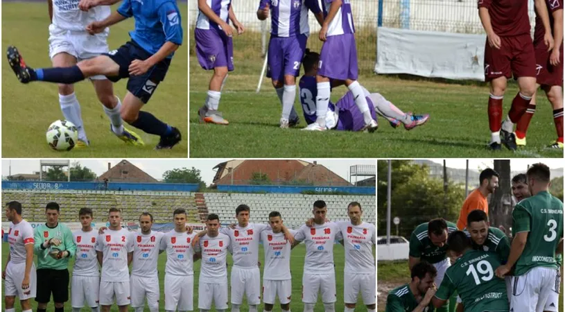 Rezultatele și marcatorii meciurilor retur ale barajului. Vezi cele 21 de campioane care au promovat în Liga 3.** Ion Creangă s-a răzbunat pe Eminescu