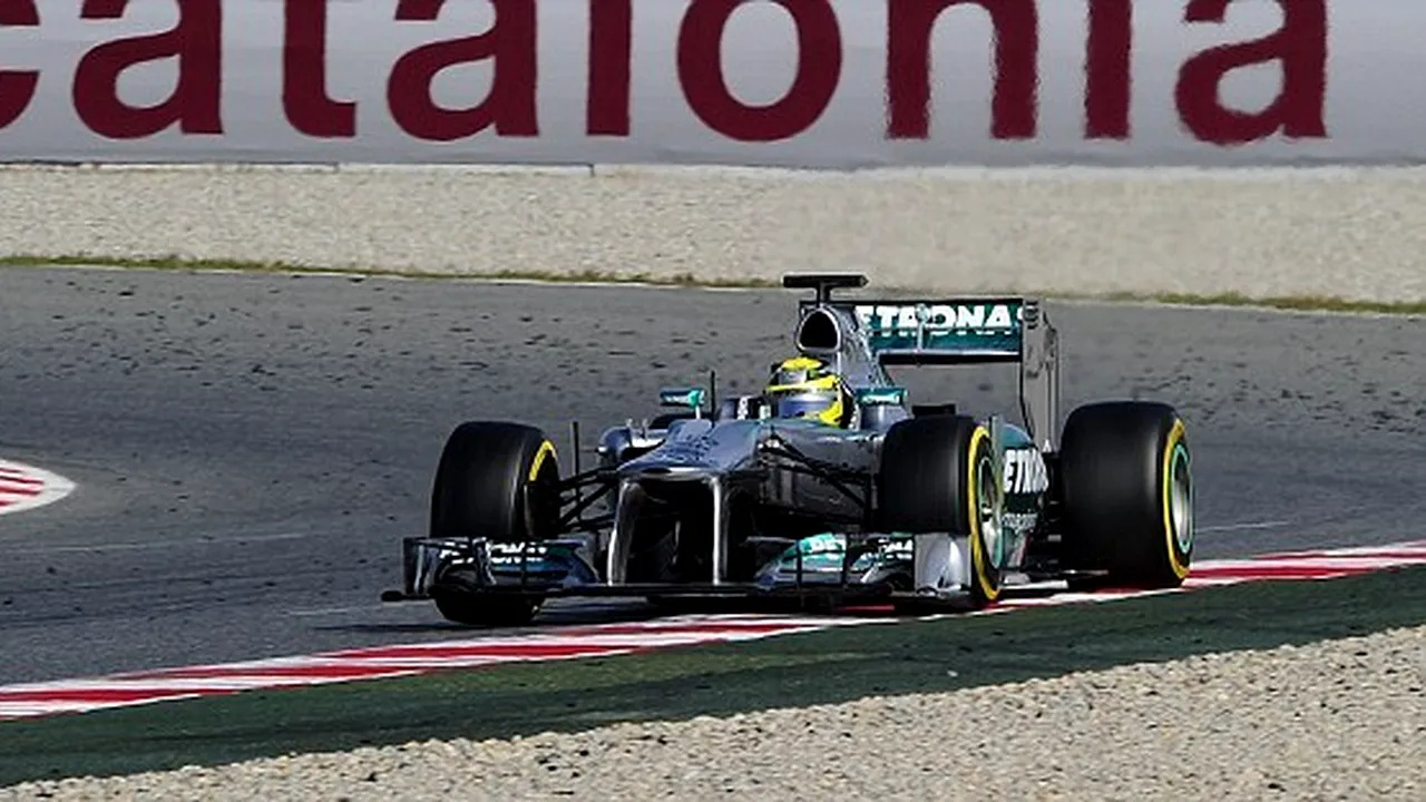 Nico Rosberg cel mai rapid pilot al zilei!** Germanul celor de la Mercedes s-a impus în ultima zi de teste de la Barcelona