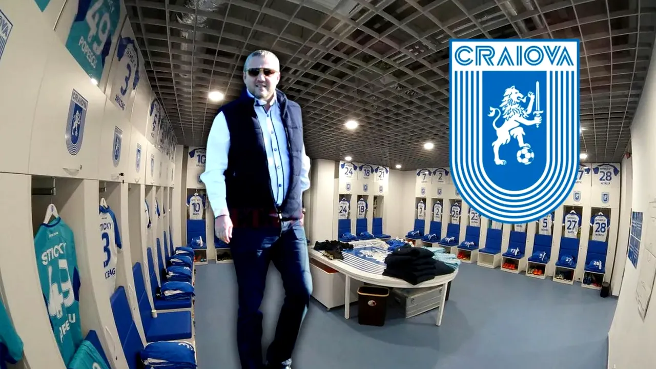 Mihai Rotaru s-a dus peste fotbaliști în vestiar! Discurs extrem de dur al patronului Universității Craiova
