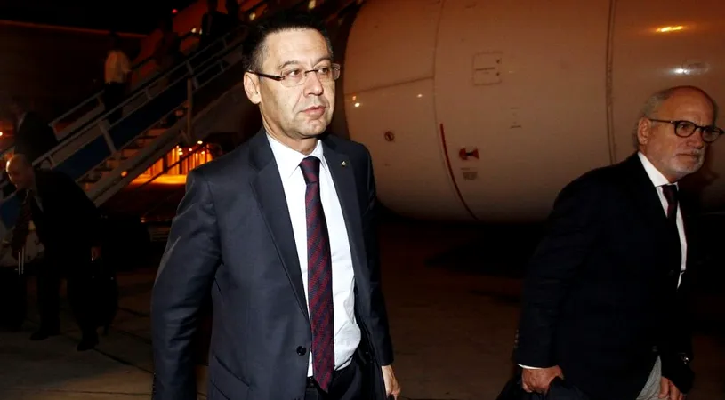 Președintele Josep Bartomeu, zbor urgent pentru un transfer de top al celor de la FC Barcelona! Cine ajunge pe Camp Nou