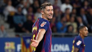 FC Barcelona l-a ales pe noul Lewandowski. Atacantul pe care vrea să-l cumpere costă 60.000.000 de euro