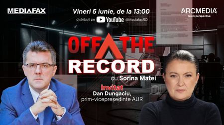 OFF The Record I Invitat: Dan Dungaciu – prim – vicepreședinte AUR