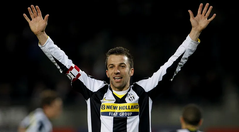 Del Piero,** la al 600-lea meci în tricoul lui Juve!