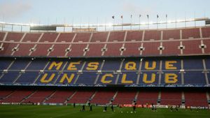 Supriză enormă pentru Messi&Co. FOTO | Ce au găsit catalanii în peluza din Berlin, la antrenamentul de vineri