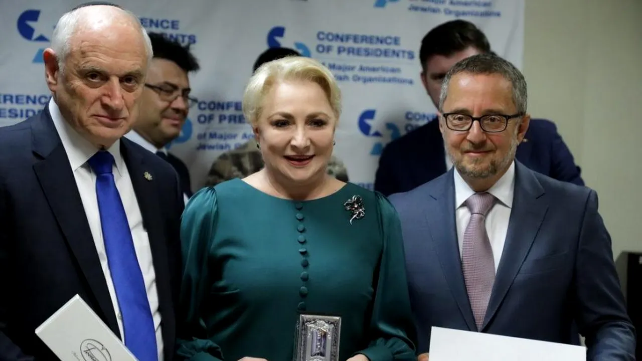 Premierul Viorica Dăncilă: Guvernul va continua acțiunile pentru combaterea antisemitismului, xenofobiei și intoleranței