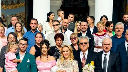 Firea și Pandele, nași de botez pentru nepoata lui Anghel Iordănescu! Selecționerul Edward a lipsit de la eveniment | FOTO