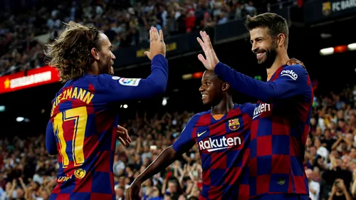VIDEO | Barcelona a făcut spectacol în La Liga! Catalanii au învins Valencia cu 5-2, într-un meci în care Ansu Fati și Luis Suarez l-au făcut uitat pe Messi