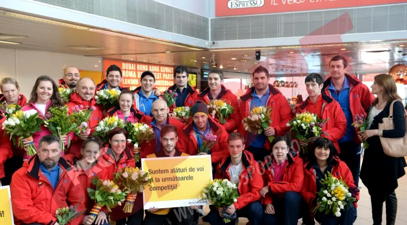 Sportivii români s-au întors de la Soci. 