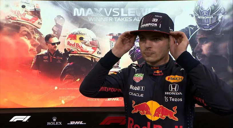 Max Verstappen, cu lacrimi în ochi după ce a devenit campion mondial în Formula 1: „Mi-am pierdut vocea, încă am crampe!”