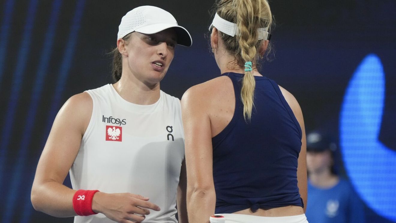 Reacția pe care Iga Swiatek a avut-o despre timeout-ul medical controversat pe care l-a luat în meciul de la United Cup cu Katie Boulter