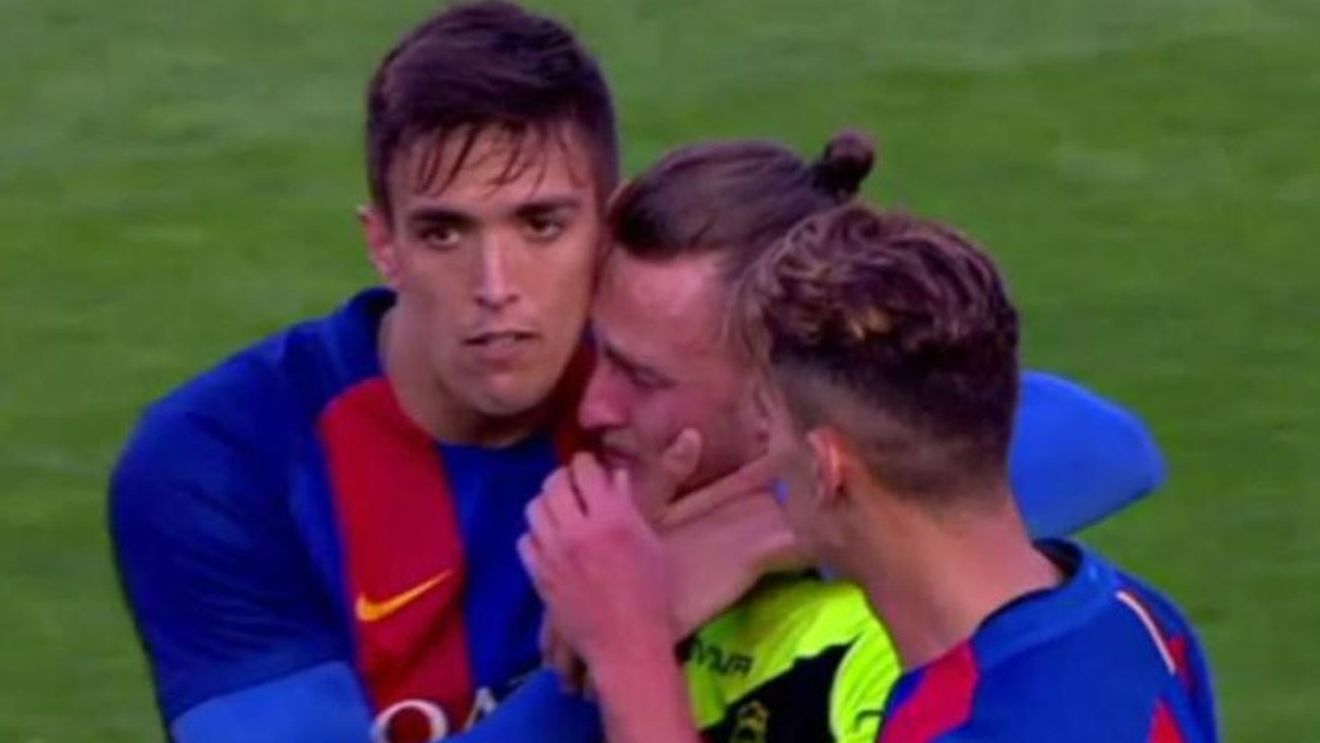 Puștii Barcelonei, la fel ca Messi, Neymar și Suarez! VIDEO | Echipa a doua a catalanilor a făcut show total și adversarii au început să plângă la finalul meciului