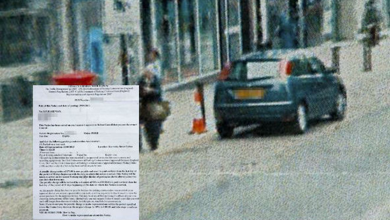 "Am crezut că e o glumă! Nici măcar n-am oprit motorul!" FOTO: Pentru ce a fost amendat acest șofer