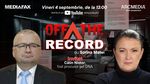 OFF The Record. Invitat: Călin Nistor, fost procuror șef DNA