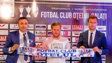 Cernat a revenit la Oțelul într-un meci de coșmar pentru gălățeni