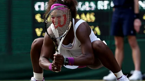 ‘Regina Victoria’, mitraliată de Williams, cu 24 de ași! **Serena, în finala de la Wimbledon