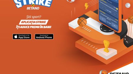 (P) Știi sport? Demonstrează-ne cu Strike, aplicația care premiază pronosticurile corecte!
