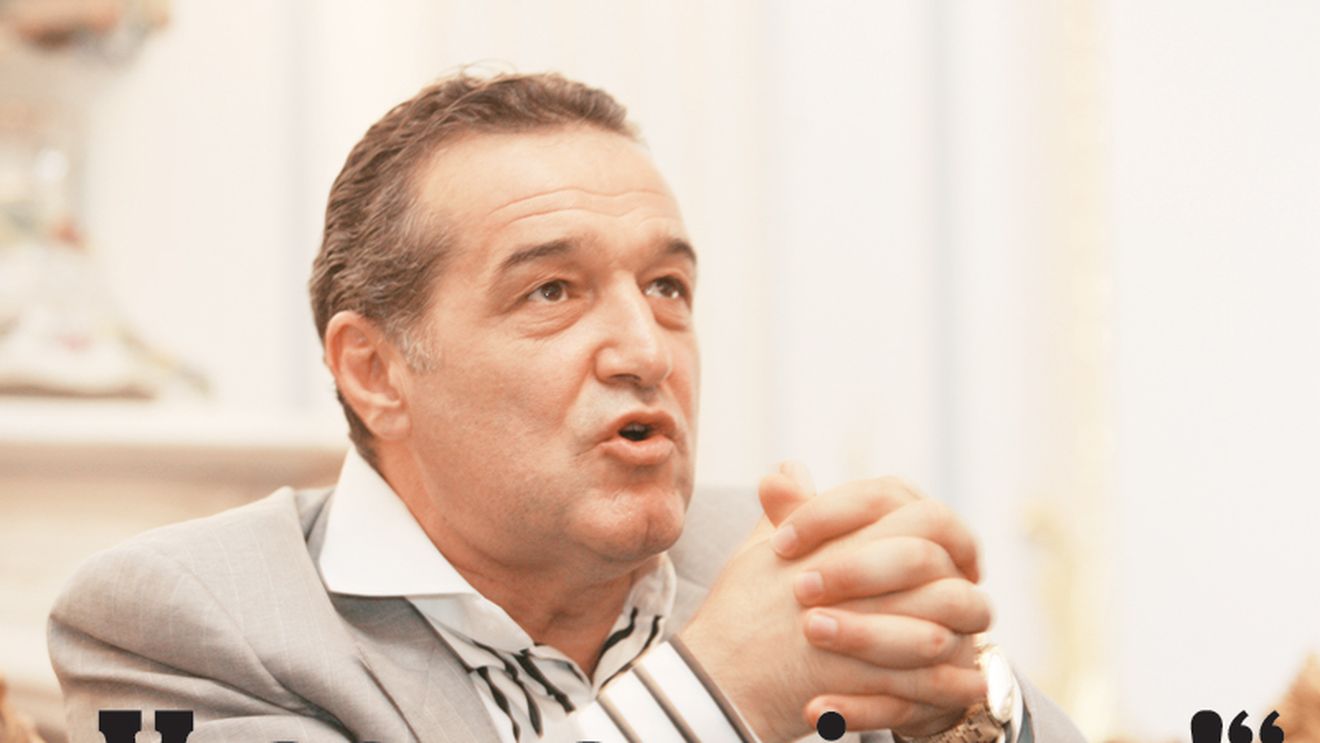Becali a ajuns la mâna "românilor" de la "U" Cluj