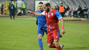 FC Botoșani – FC Voluntari 1-1, în etapa a 15-a din Liga 1. Băieții lui Mihai Teja ajung la al șaselea meci consecutiv fără victorie