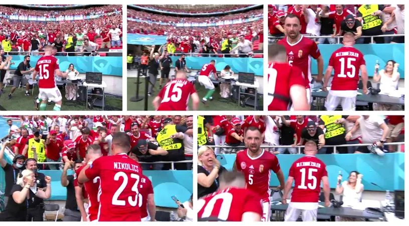 Moment incredibil la Euro 2020! Ce a putut să pățească o jurnalistă după golul marcat de Ungaria în fața Franței