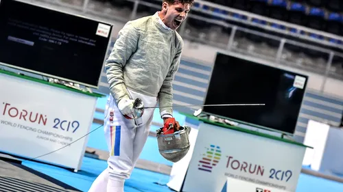 George Dragomir, vicecampion mondial la sabie - juniori. Românul a făcut un concurs de excepție în Polonia