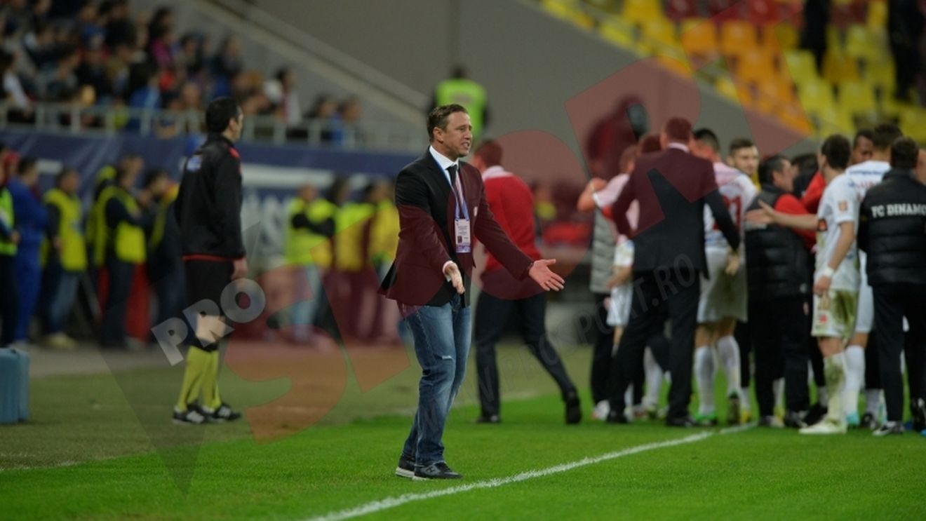 Steaua a spulberat-o pe Dinamo, Reghecampf nu e surprins: "În momentul de față asta e diferența între noi"