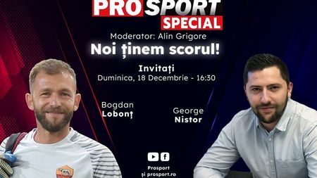 Comentăm împreună la ProSport Special Argentina - Franța, finala Cupei Mondiale din Qatar, alături de Bogdan Lobonț și George Nistor!
