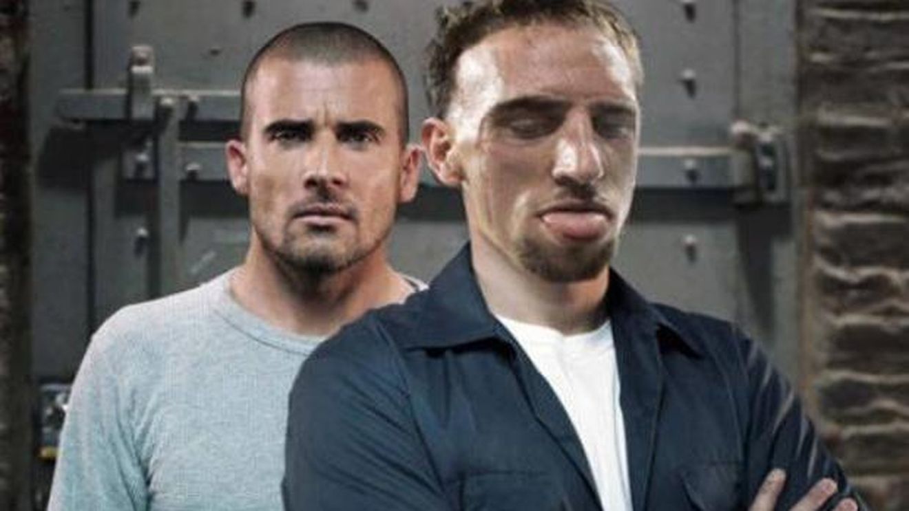 SUPERFOTO** "Cazul Zahia" îi 'asigură' lui Ribery un rol în Prison Break :)