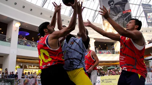 Baschet 3×3: campioni deciși în mall