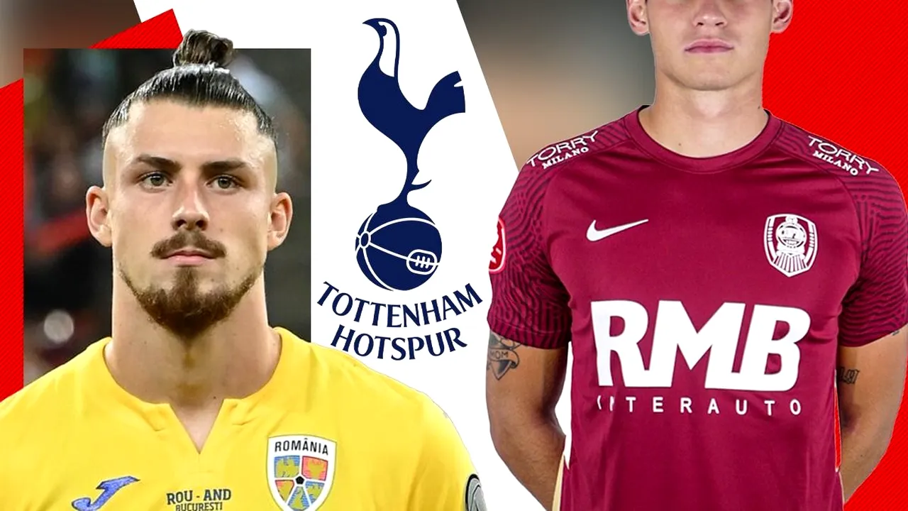 Transferul lui Radu Drăgușin la Tottenham va fi urmat de un altul la fel de răsunător! „El va fi unul dintre marii fotbaliști ai României”. EXCLUSIV