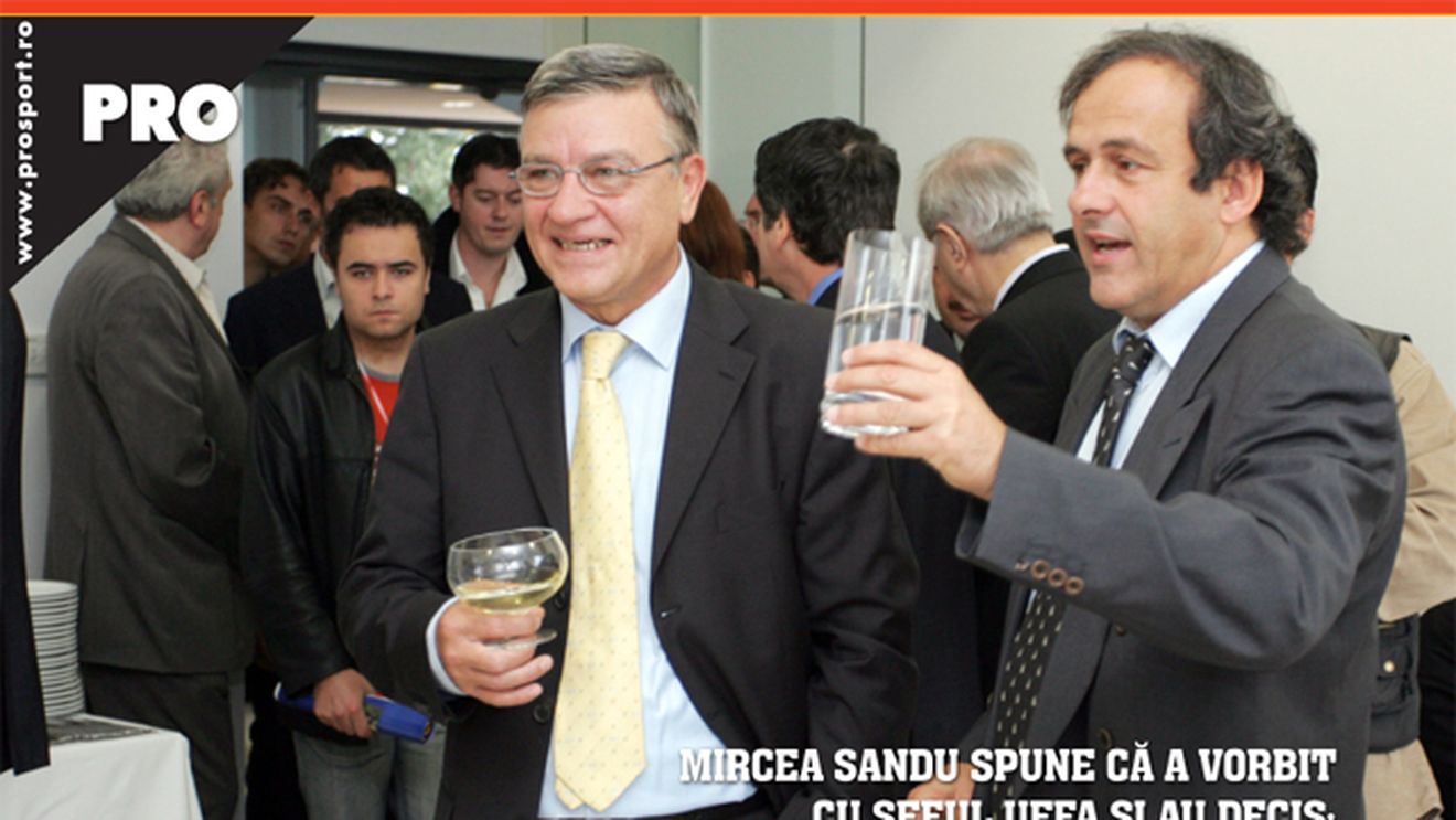 „Nașu" a făcut blat cu Platini!