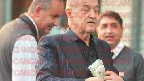 Gigi Becali, cu teancul de bani în buzunar la botezul nepoatei sale! Patronul lui FCSB a fost din nou în centrul atenției | FOTO