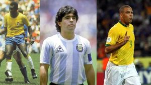 Ronaldo, peste Pele